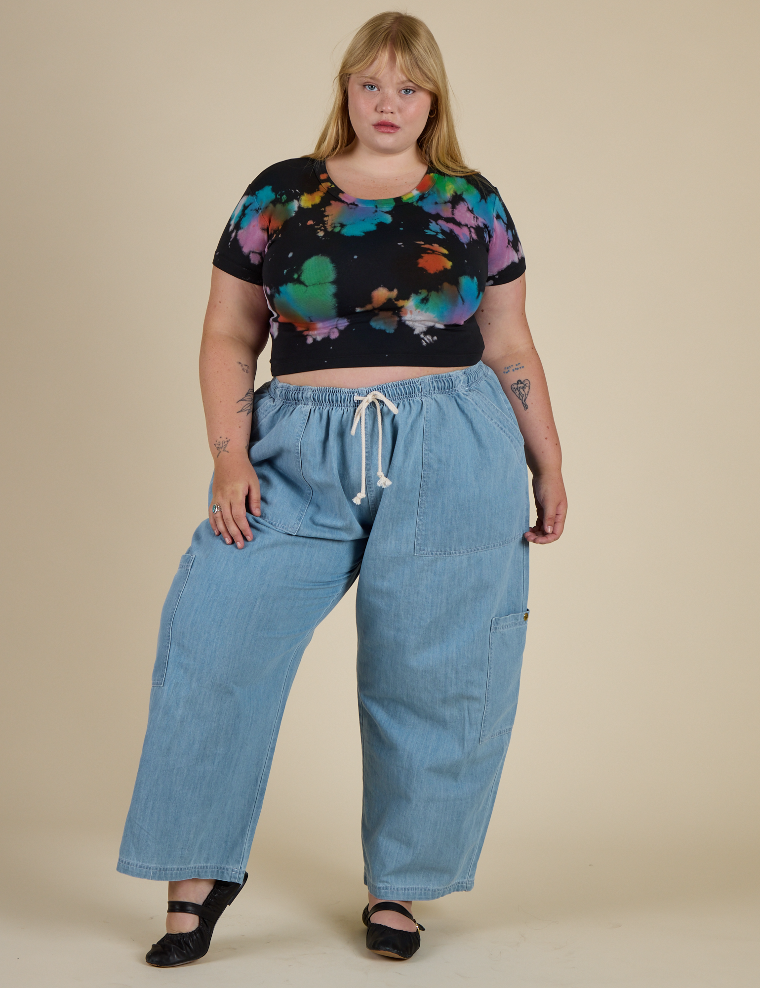 *PRE-ORDER* Rainbow Magic Waters Cropped Baby Tee