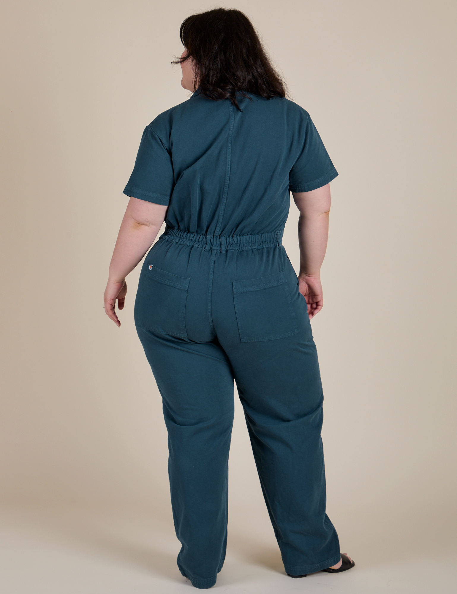 Short Sleeve Jumpsuit - Lagoon – BIG BUD PRESS