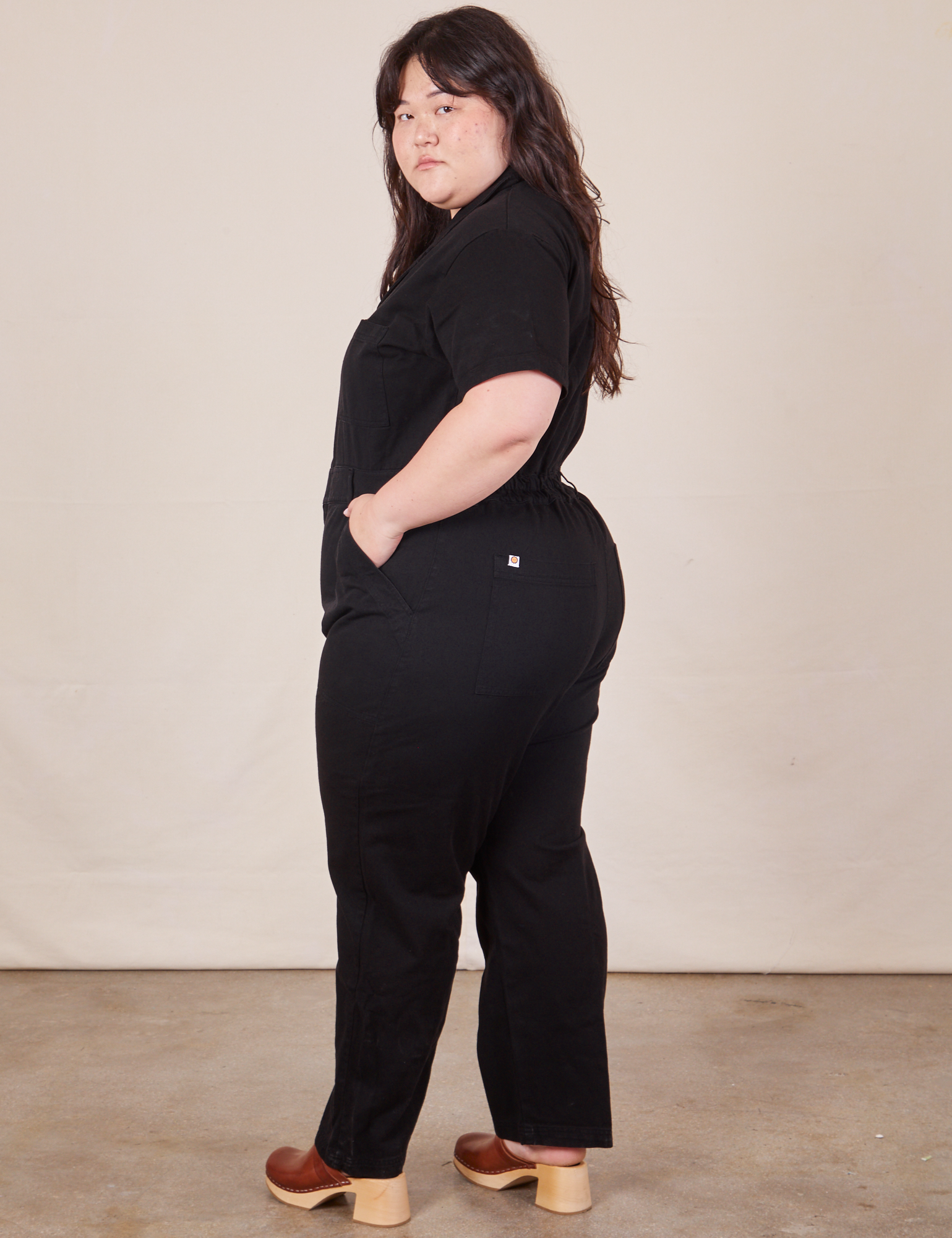 Bootcut Flare Jumpsuit (Stone) – Fitness Fashioness