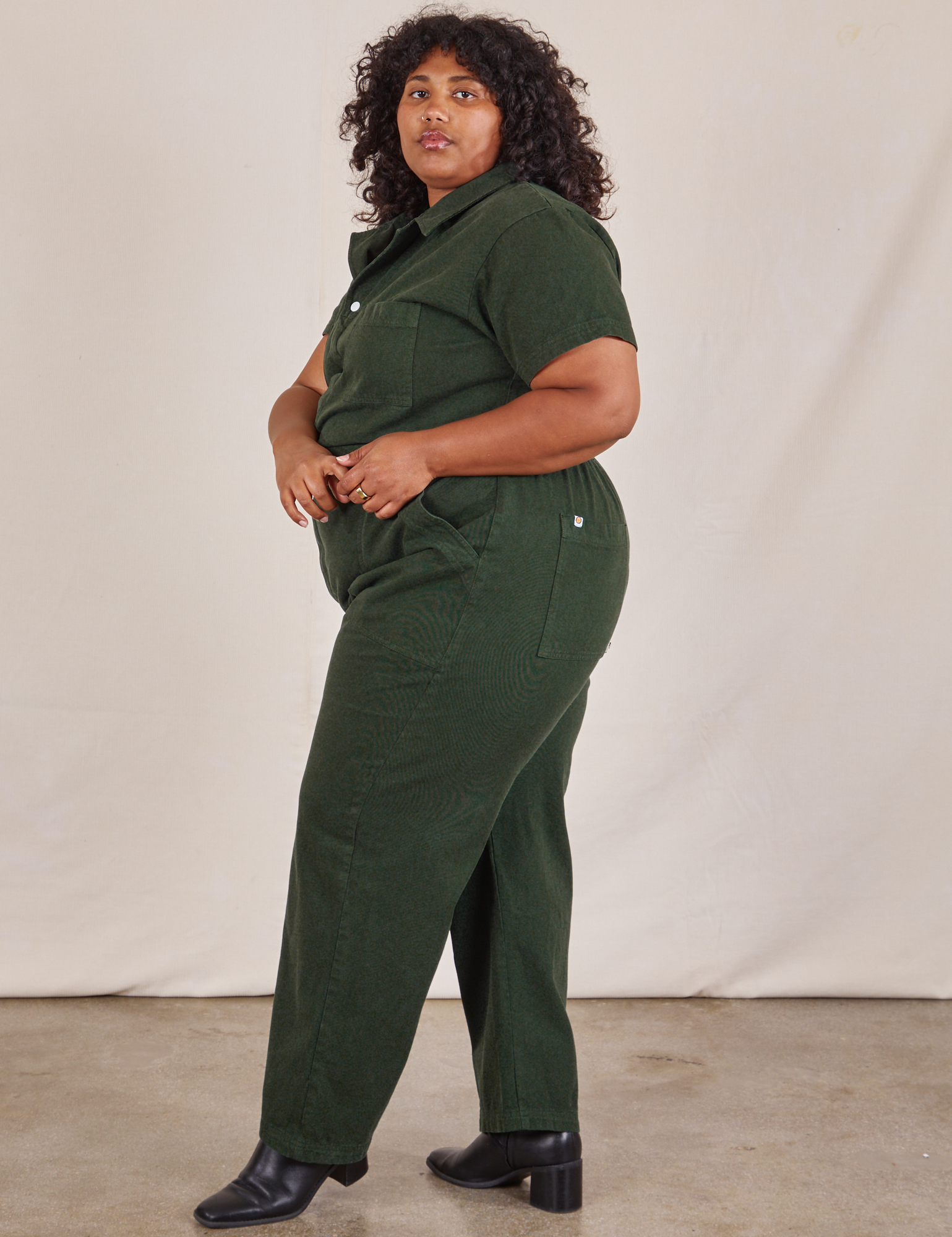 Big Bud Petite Clothing Jumpsuits This Fits-Any-Body Jumpsuit Is