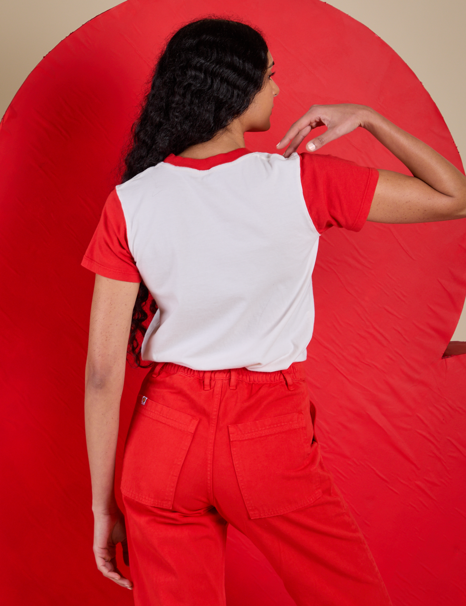 Vintage Tee in Call Me back view on Shahana