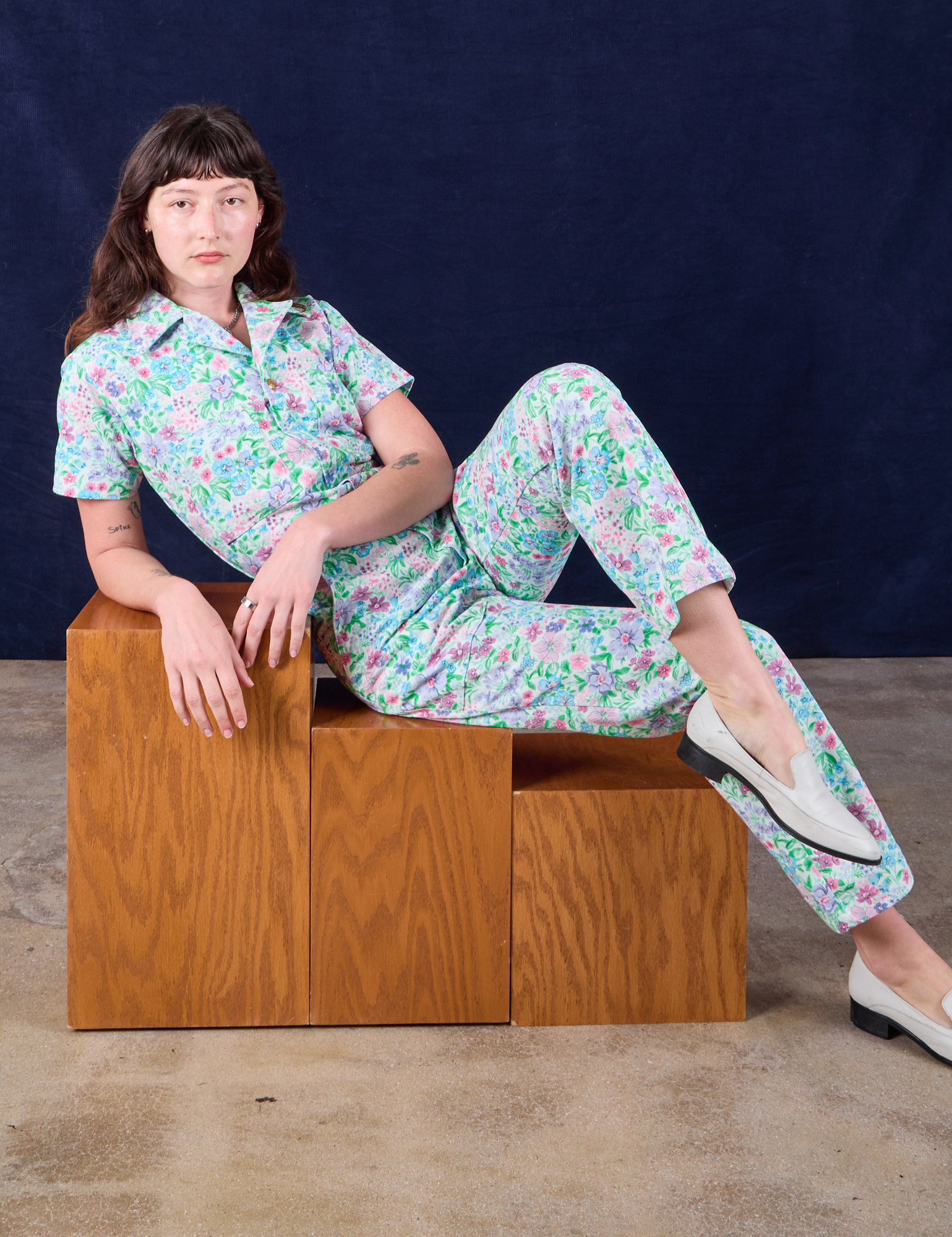 Vintage Wallpaper Jumpsuit