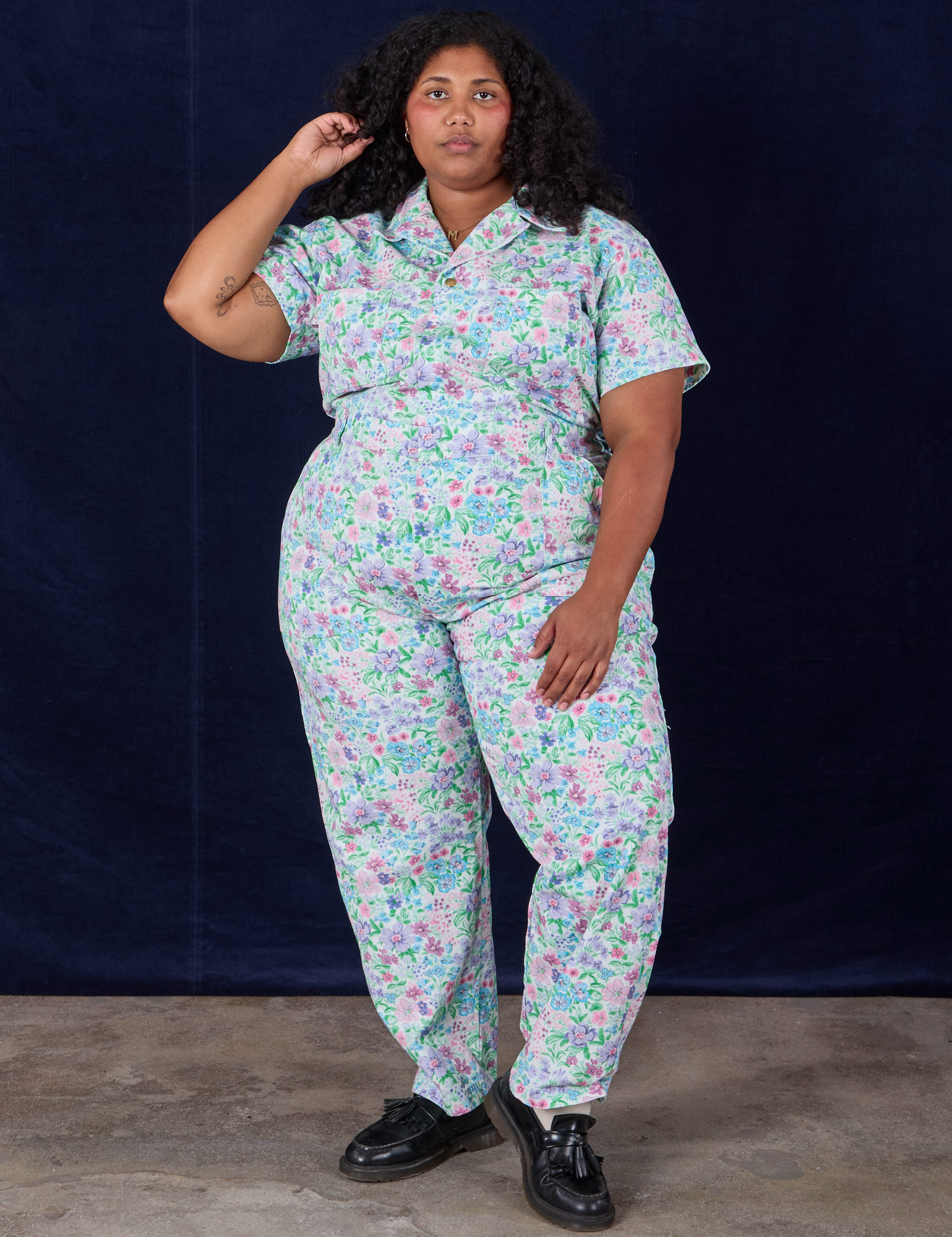 Vintage Wallpaper Jumpsuit