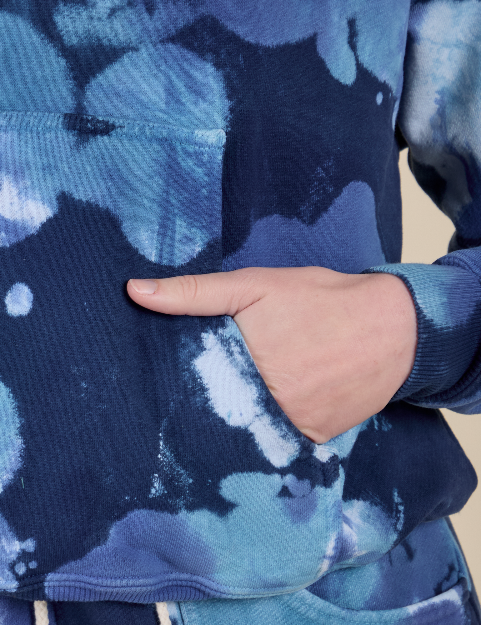 Heavyweight Oversized Hoodie - Blue Magic Waters