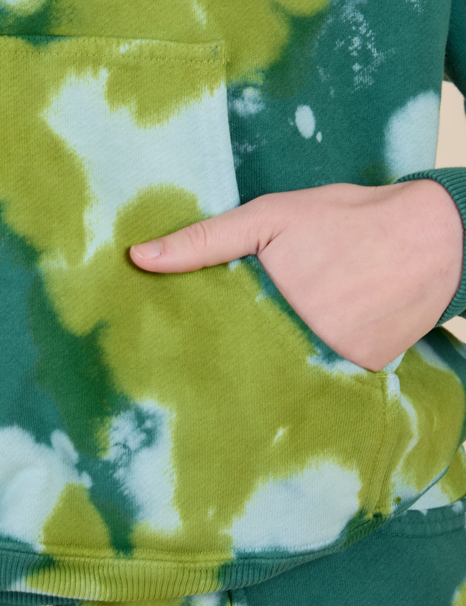 Heavyweight Oversized Hoodie - Green Magic Waters