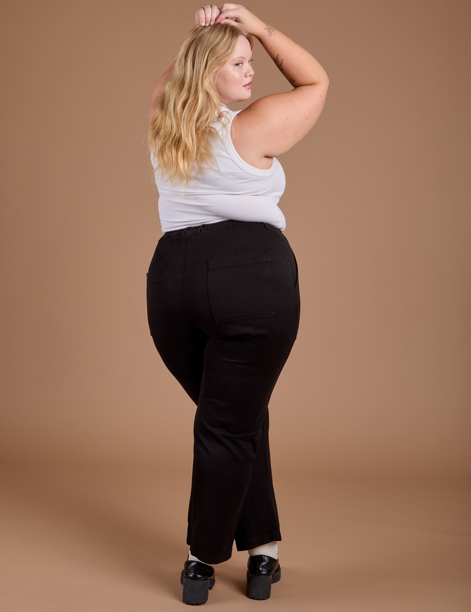 Organic Work Pants - Basic Black