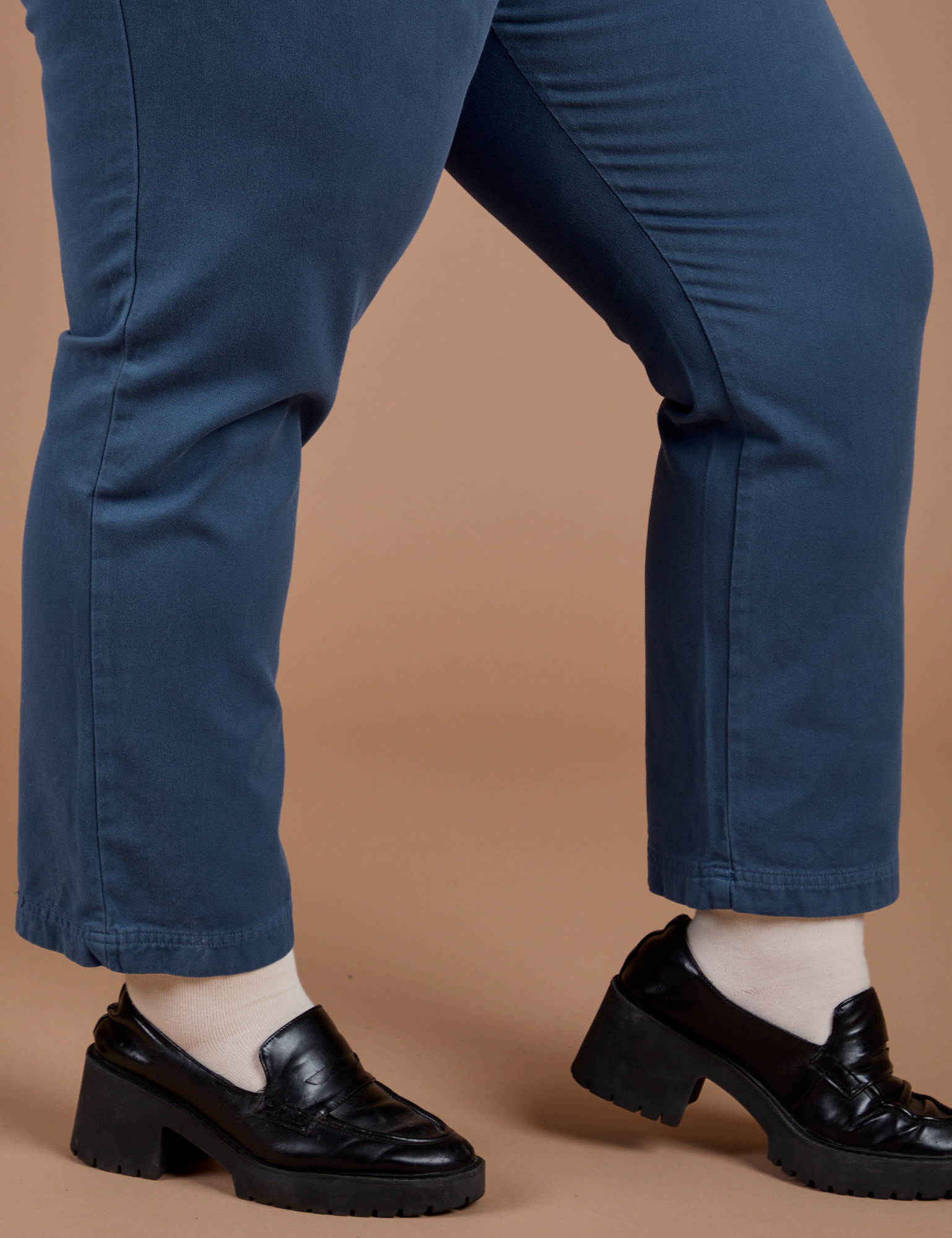 Organic Work Pants - French Blue