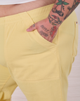 Action Pants - Butter Yellow