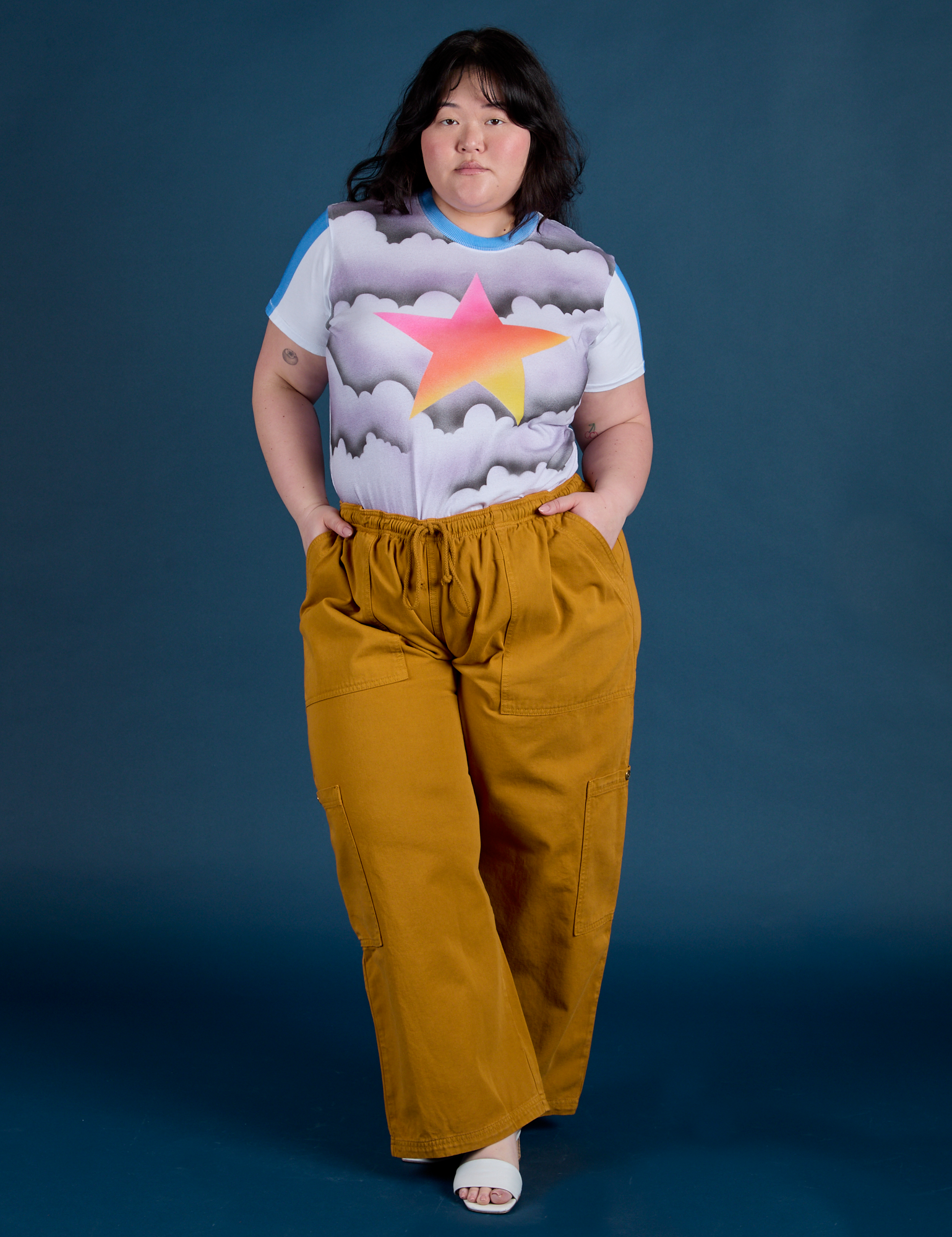Airbrush Star Vintage Tee
