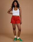 TRY-A-STYLE - Athletic Shorts - Mustang Red *FINAL SALE*