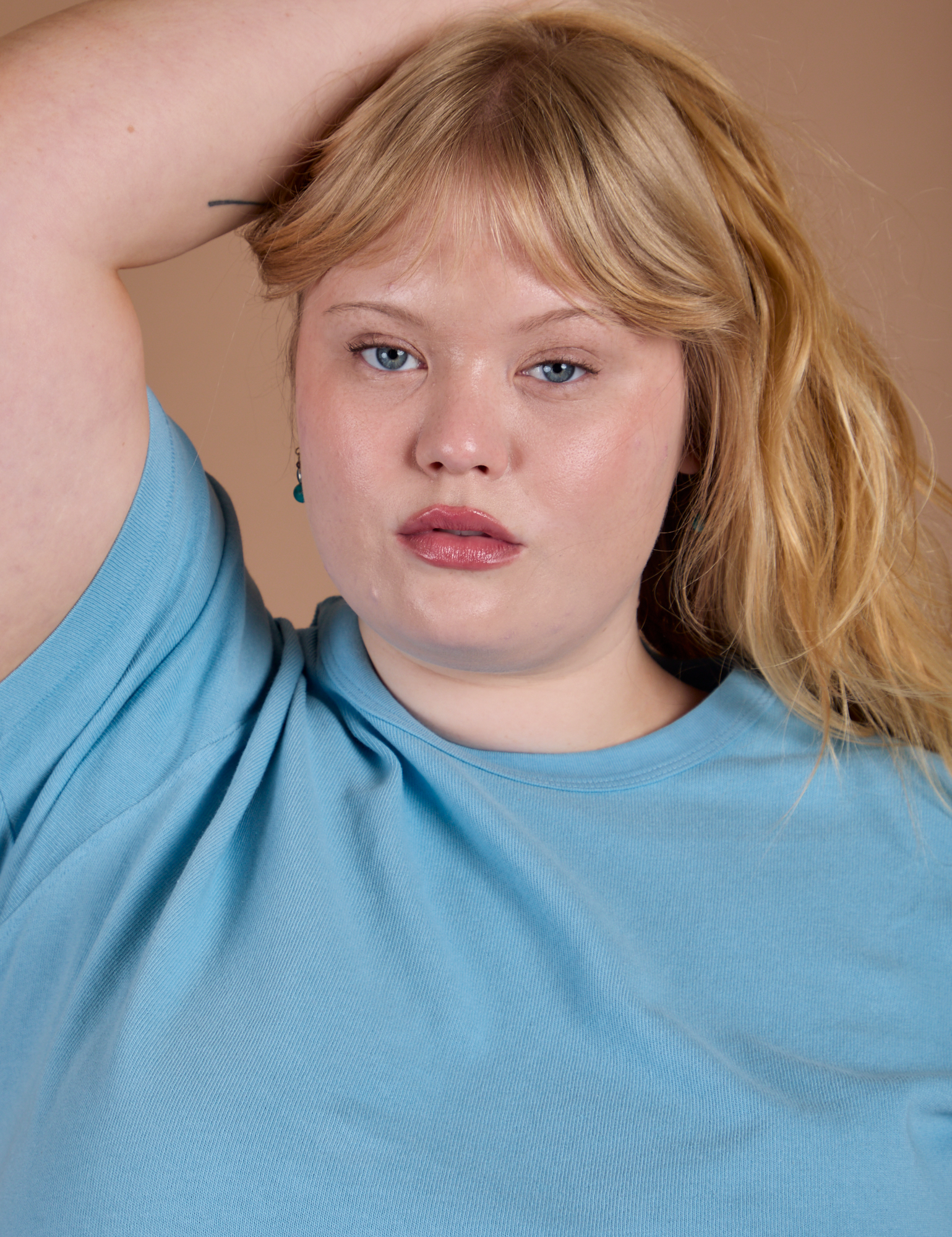 Burly Tee - Baby Blue