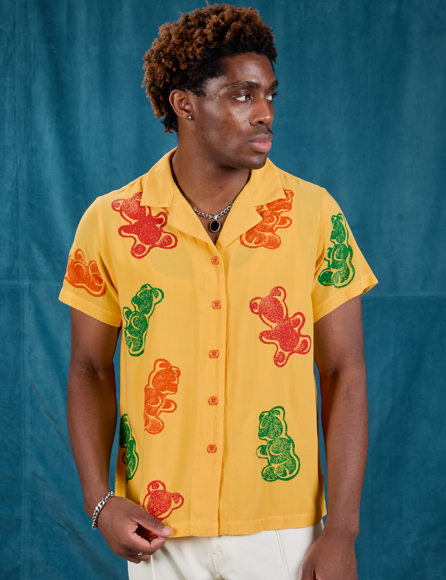Gummy Bear Pantry Button-Up on Isaac