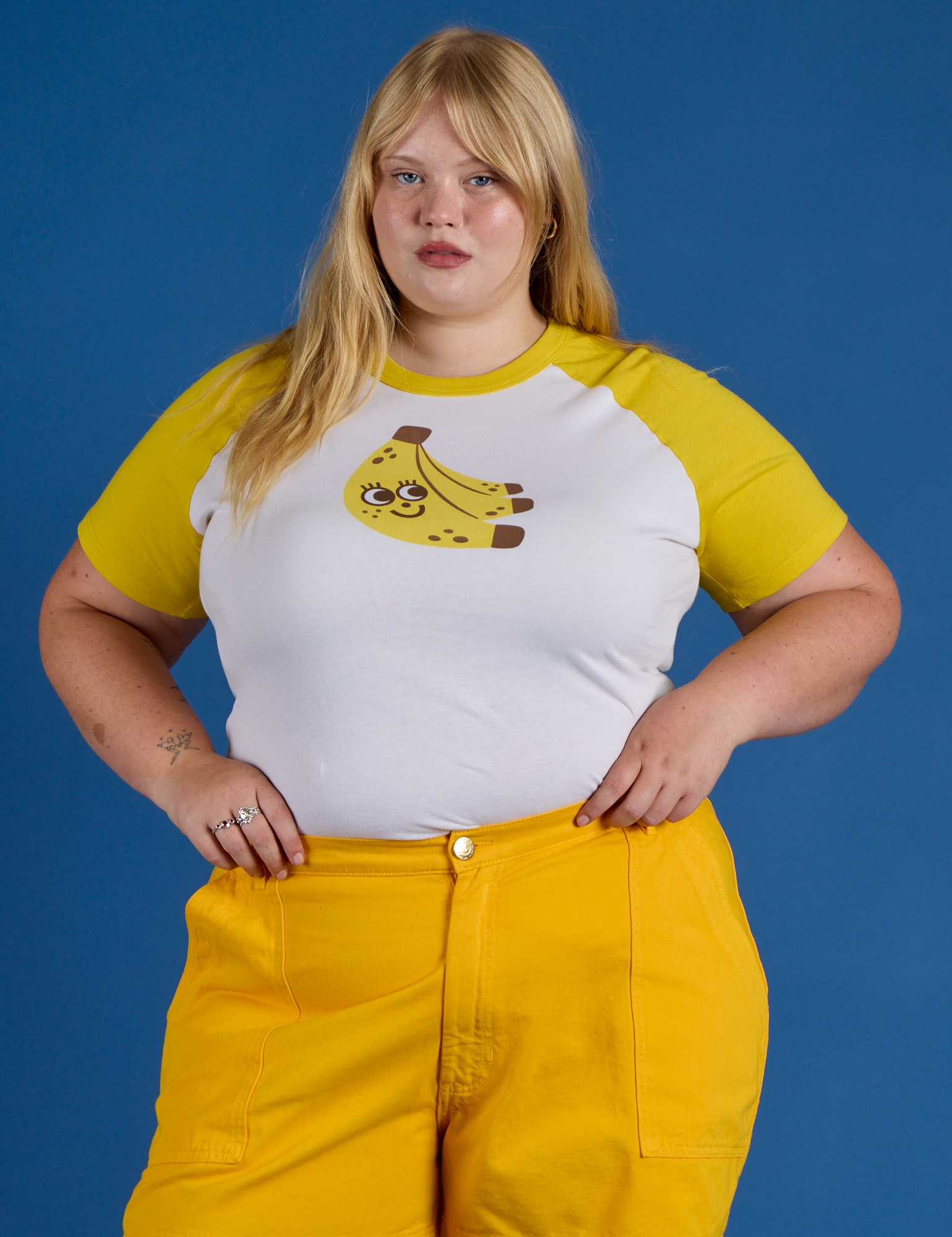 Produce Raglan Tee - Banana