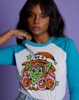 *PRE-ORDER* Halloween Raglan Tee - Witch
