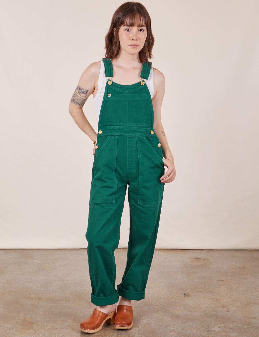 Original Overalls - Mono Hunter Green – BIG BUD PRESS