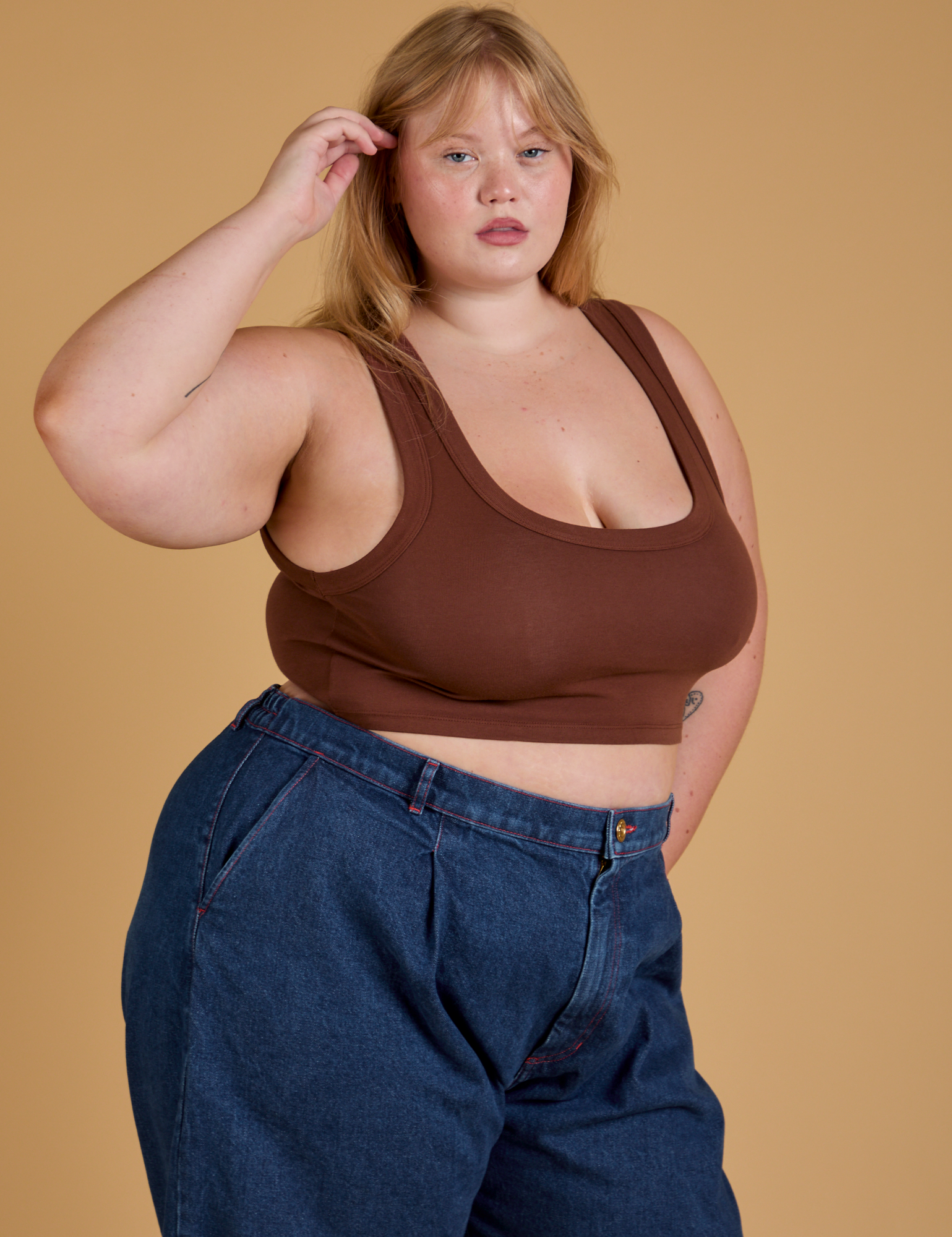 Mini Tank - Fudgesicle Brown