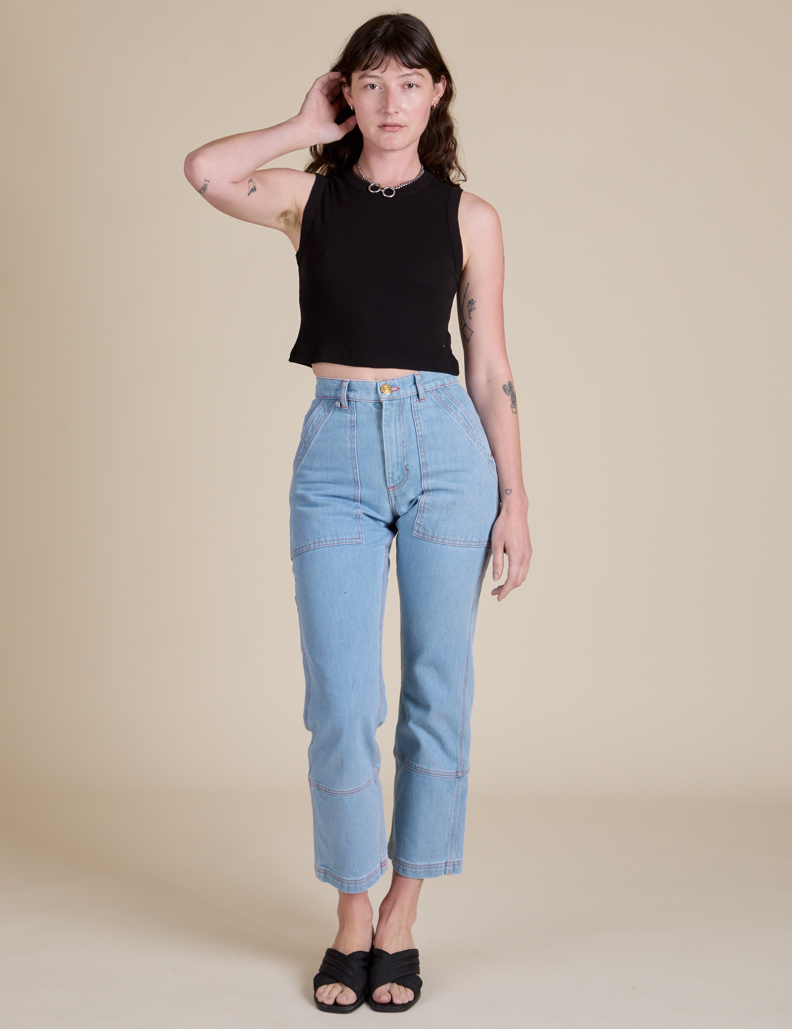 Muscle Tee - Basic Black