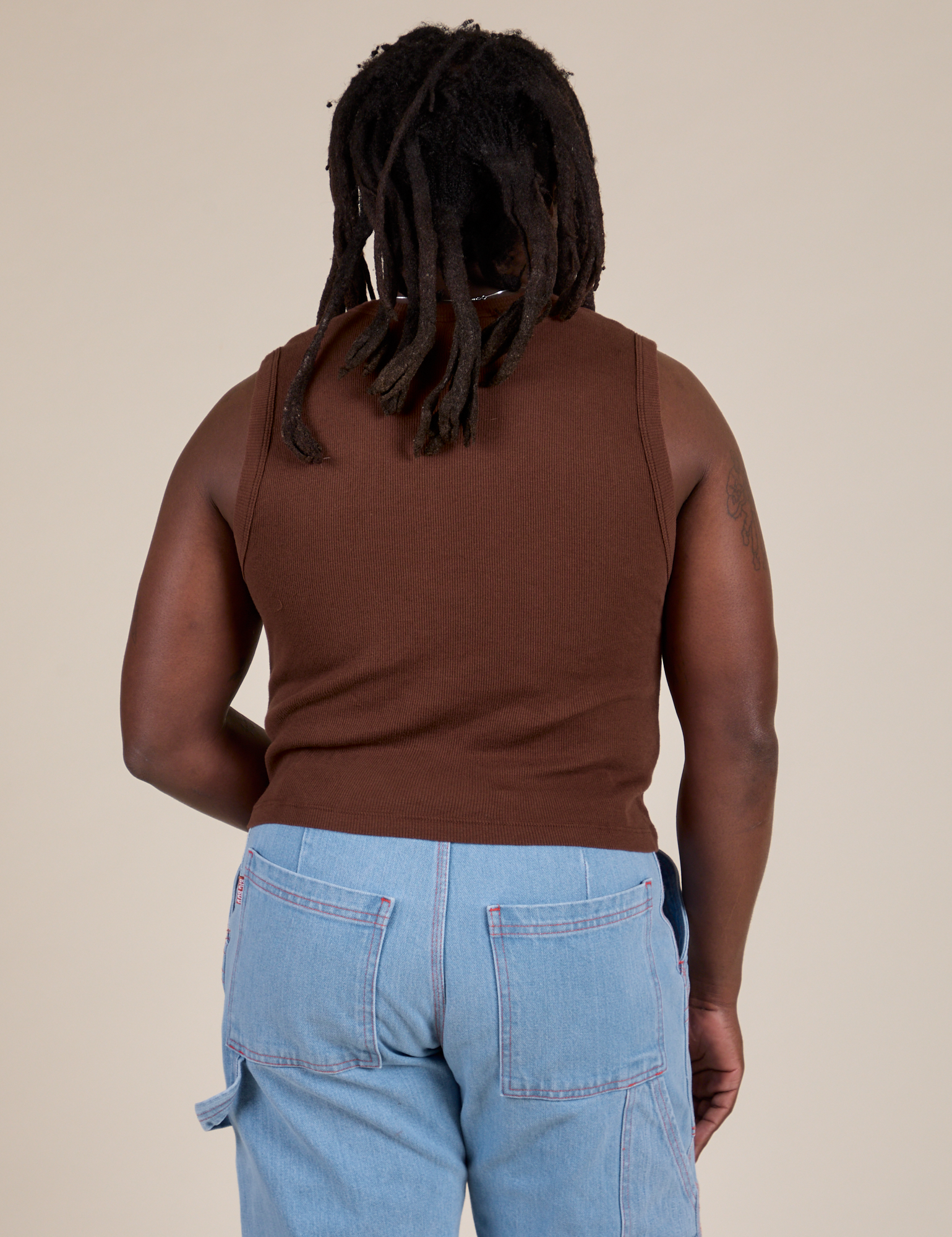 Muscle Tee - Fudgesicle Brown