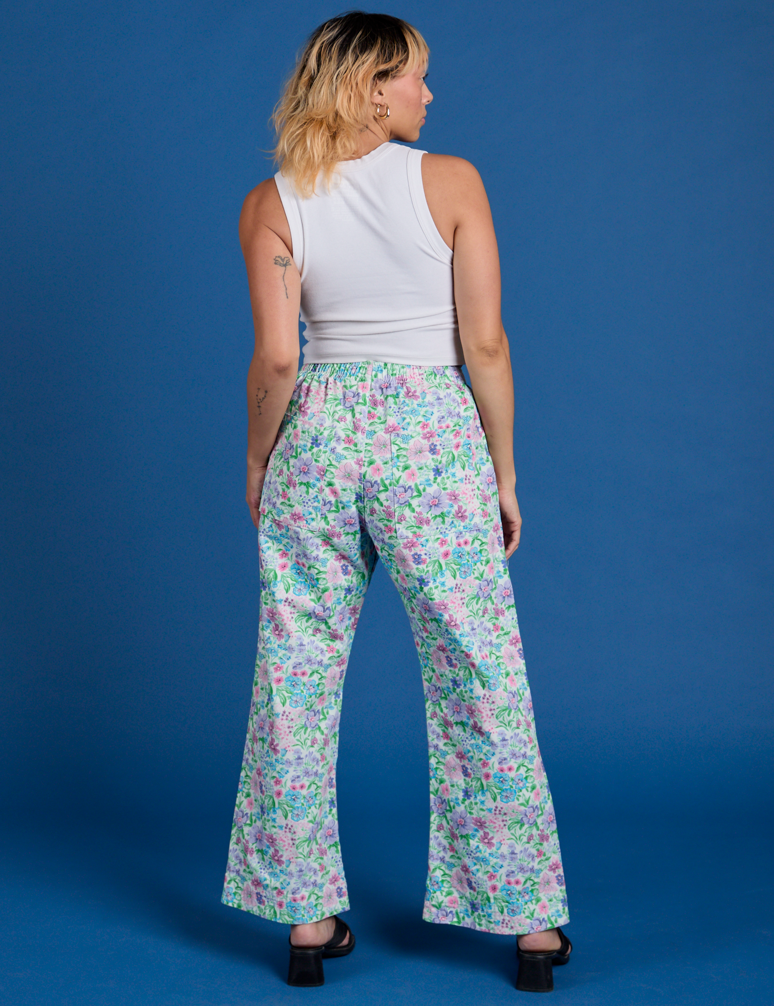 Printed Action Pants - Wallpaper