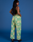 Drop Pocket Cargo Pants - Spring Quilt Print