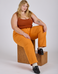 Work Pants - Creamsicle Orange