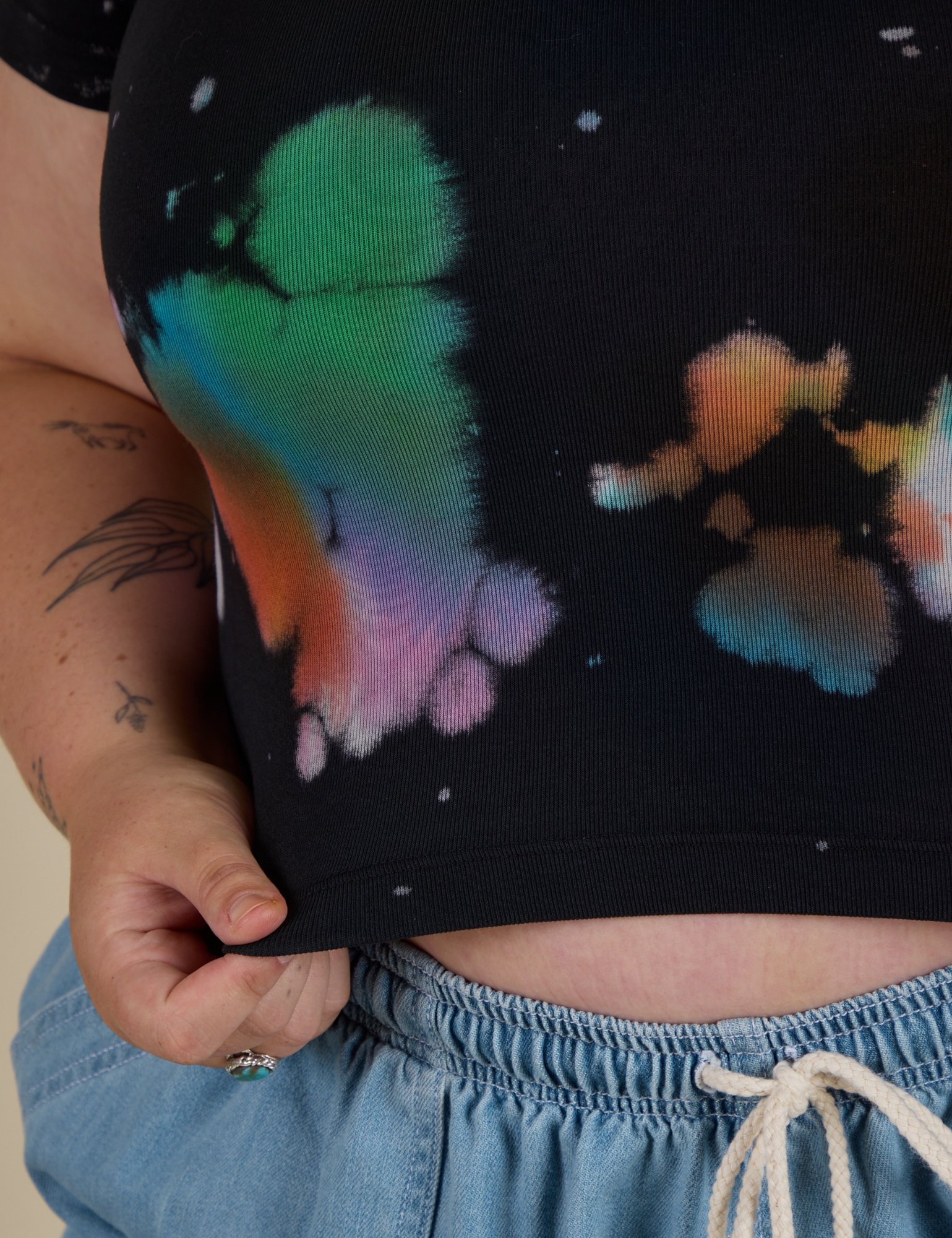 *PRE-ORDER* Rainbow Magic Waters Cropped Baby Tee