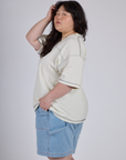Burly Jersey - Vintage Tee White
