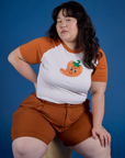 Produce Raglan Tee - Habanero