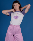 Produce Raglan Tee - Garlic
