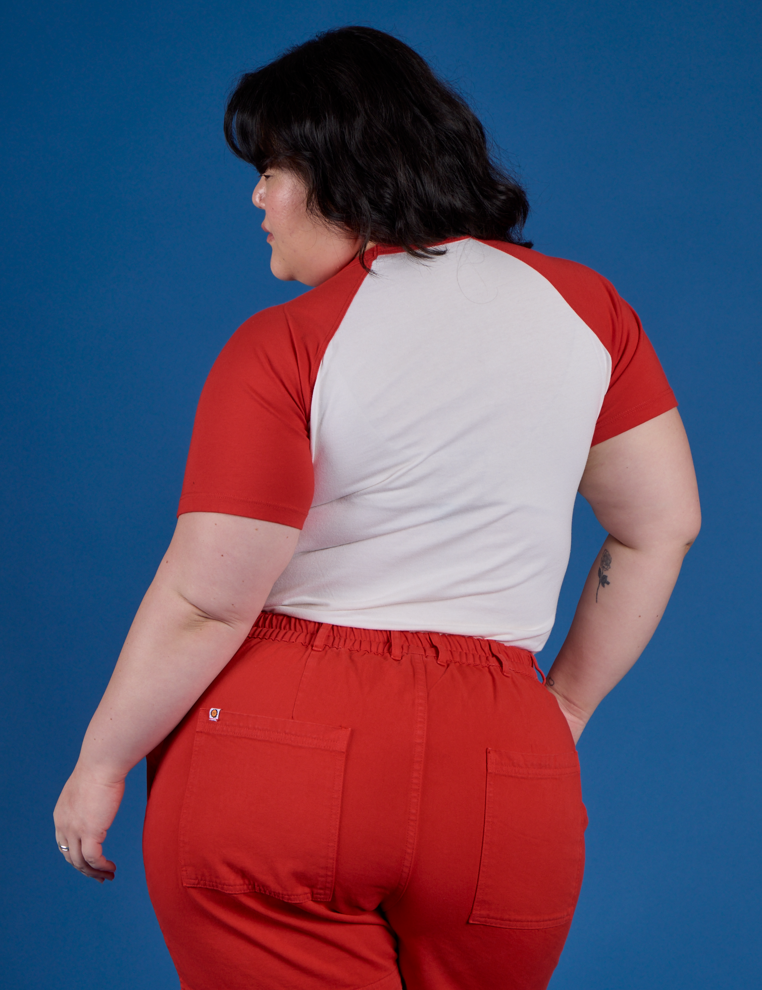 Produce Raglan Tee - Tomato
