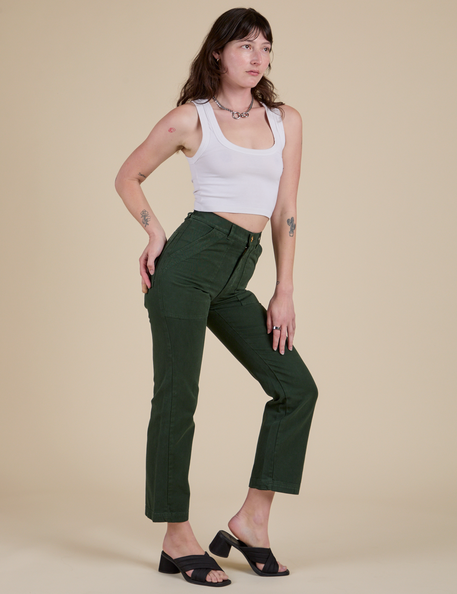 Work Pants - Swamp Green