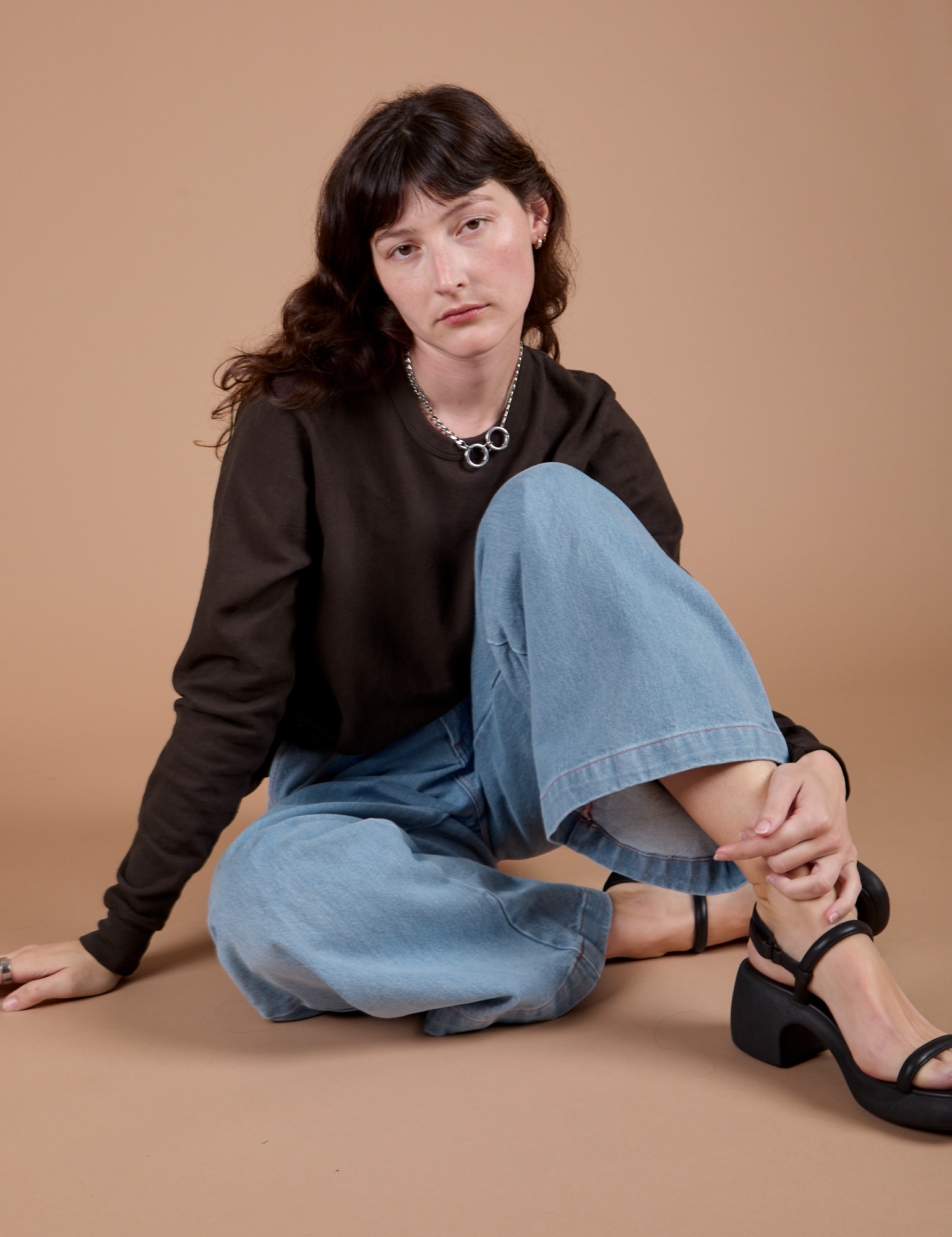 Long Sleeve Burly Tee - Espresso Brown