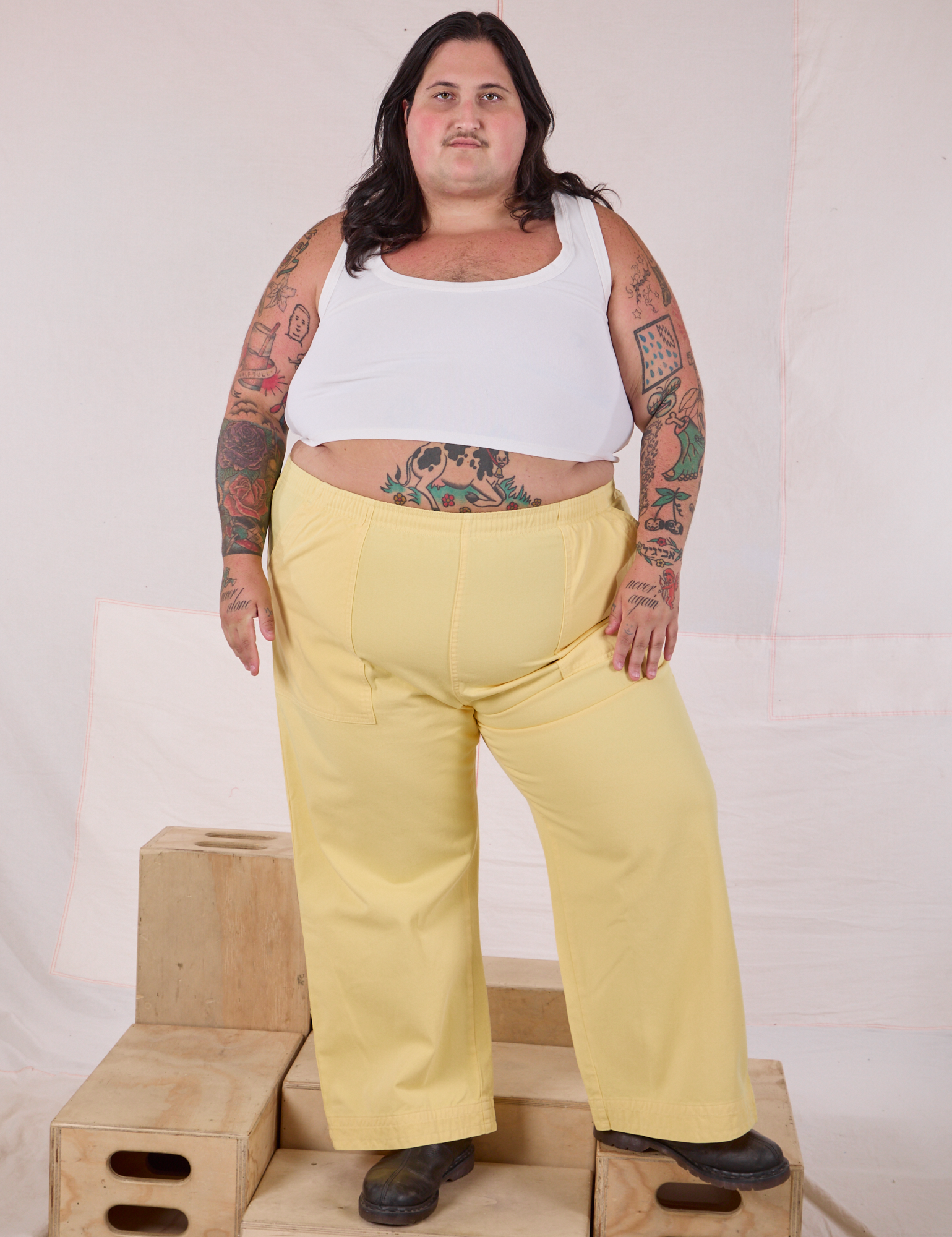 Action Pants - Butter Yellow