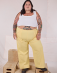 Action Pants - Butter Yellow