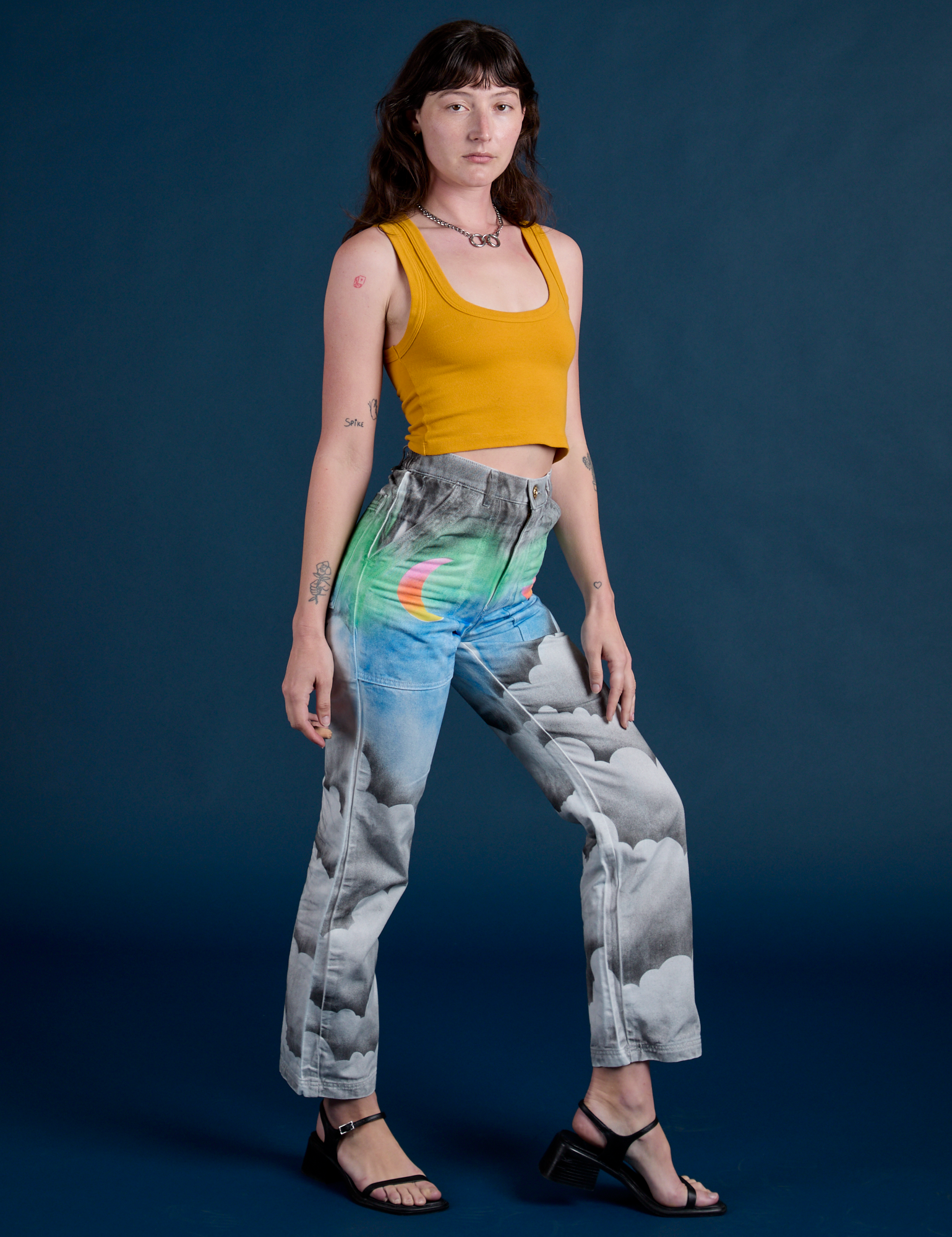 Work Pants - Night Sky Airbrush