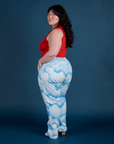 Work Pants - Sunny Cloud Airbrush
