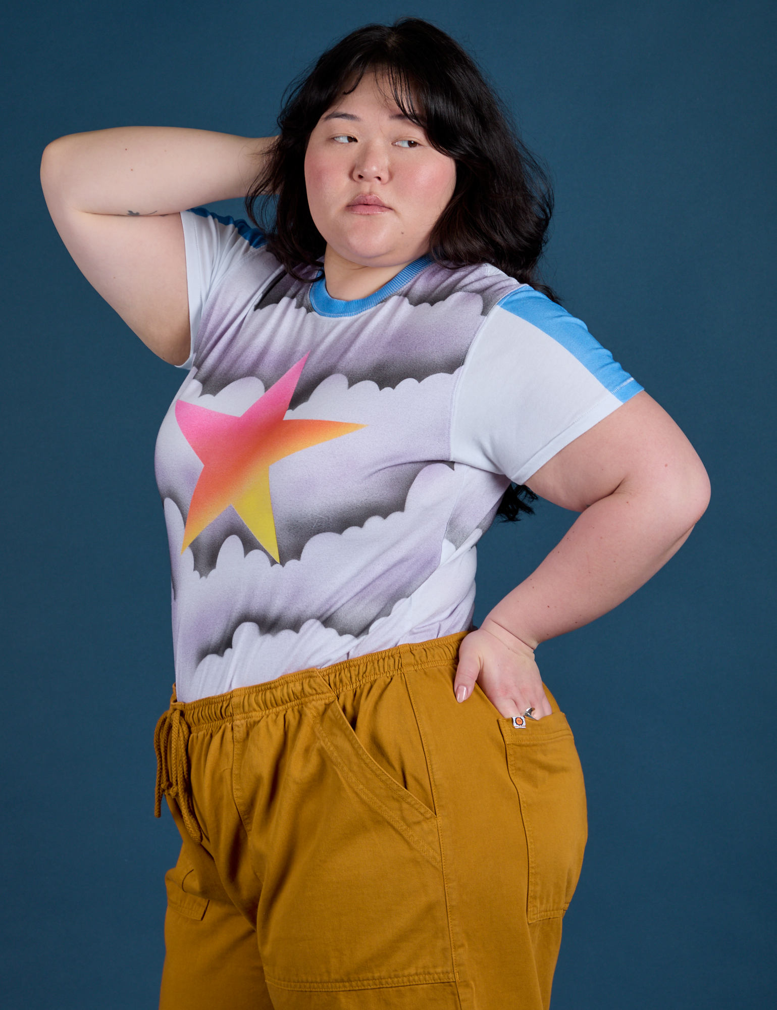 Airbrush Star Vintage Tee