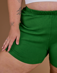 TRY-A-STYLE - Athletic Shorts - Forest Green *FINAL SALE*