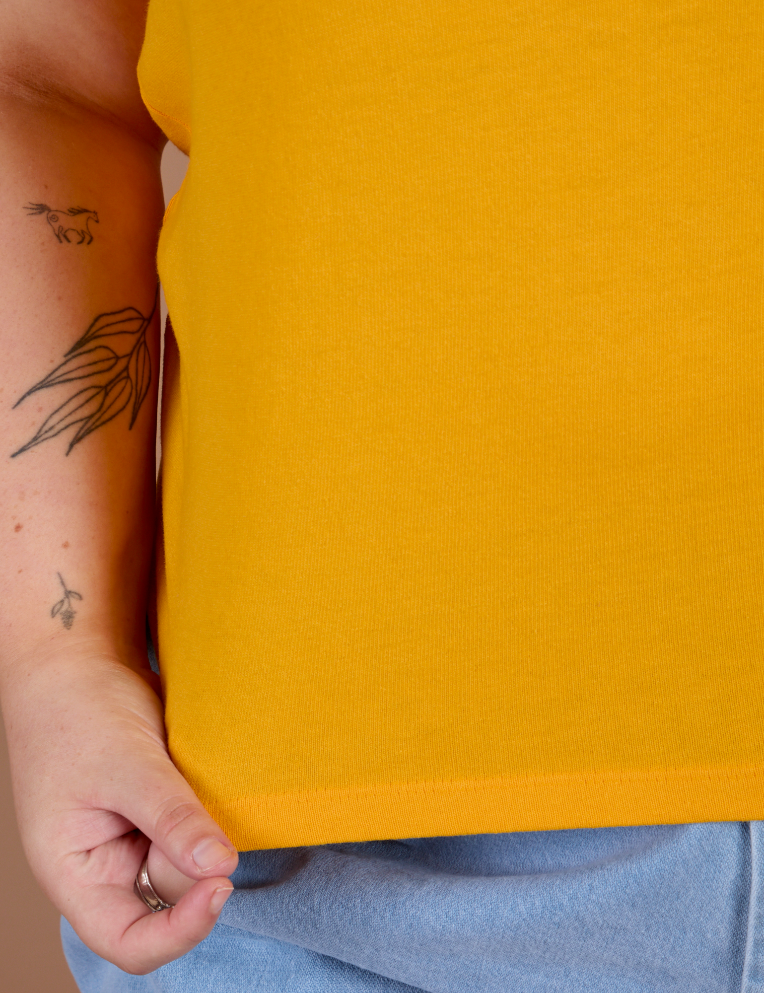 Burly Tee - Sunshine Yellow