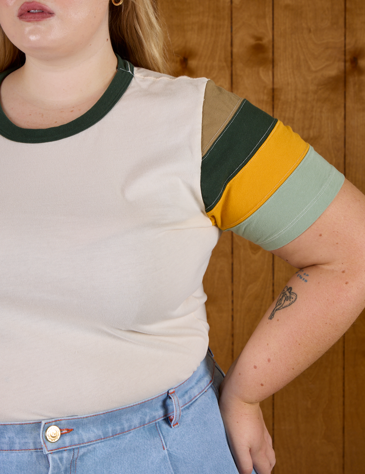 Calypso Tee - Off White Multi