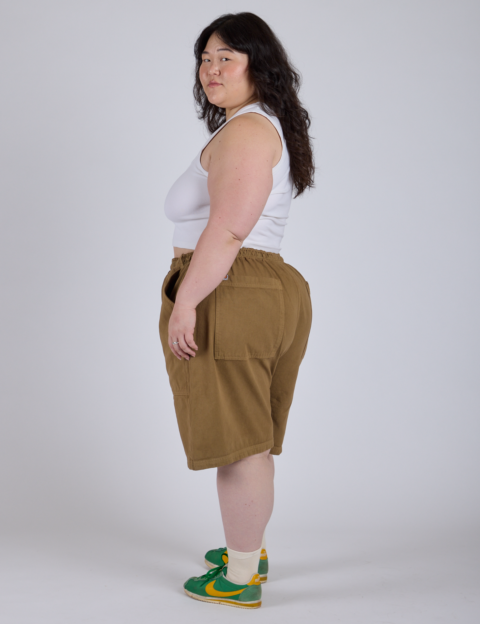 Drawstring Shorts - Desert Brown