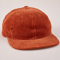 Dugout Corduroy Hat in Burnt Terracotta