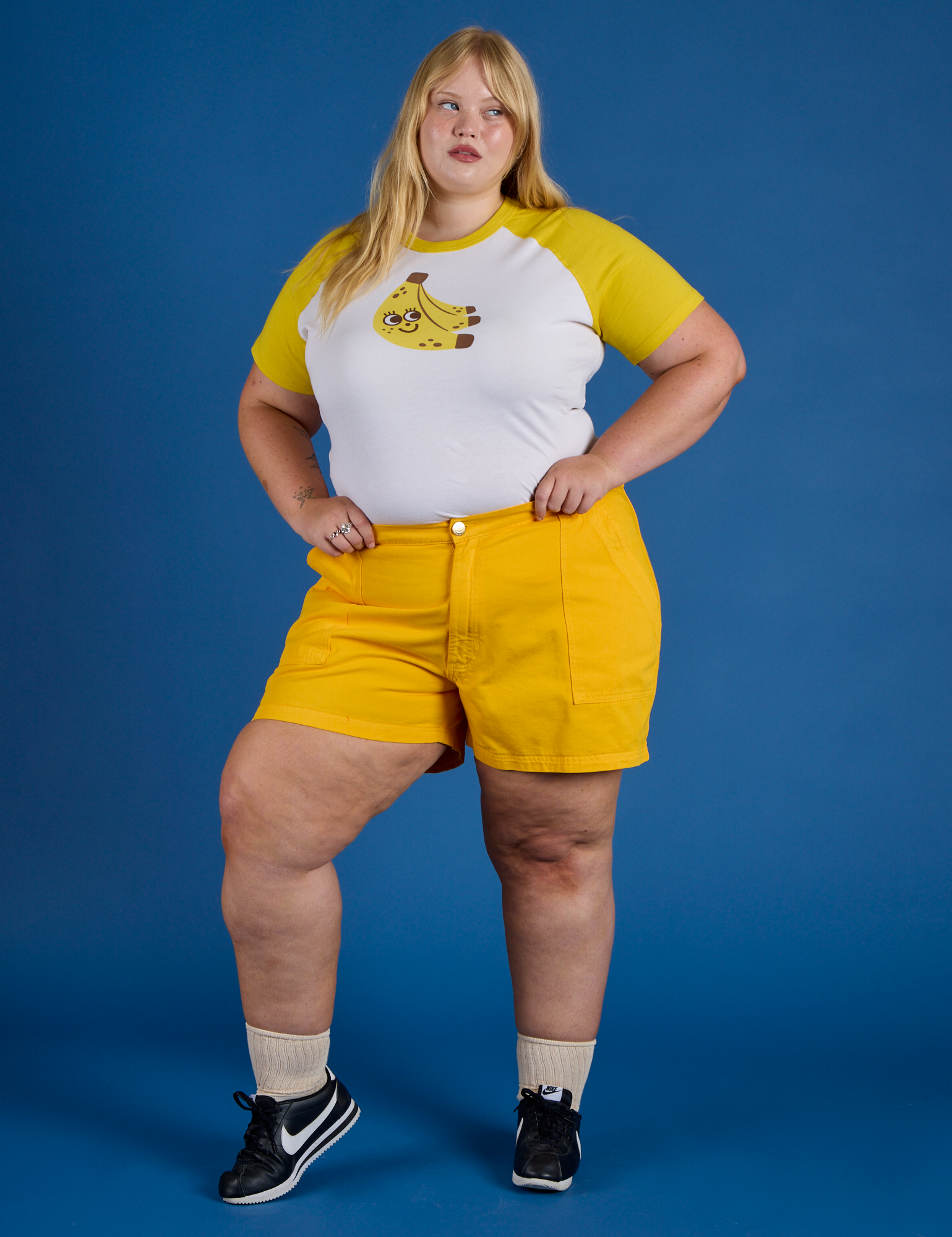 Produce Raglan Tee - Banana