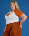 Produce Raglan Tee - Orange