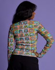 *PRE-ORDER* Long Sleeve Baby Tee - Halloween Icons