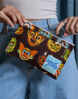 Halloween Masks Pencil Pouch held by Alex