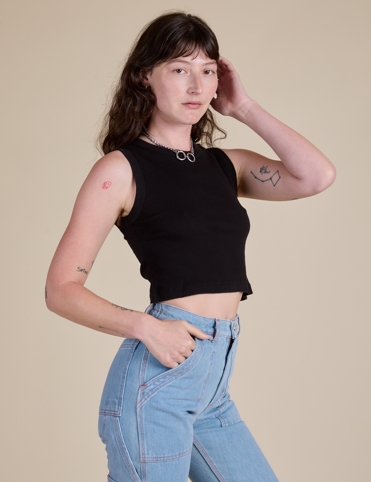 Muscle Tee - Basic Black