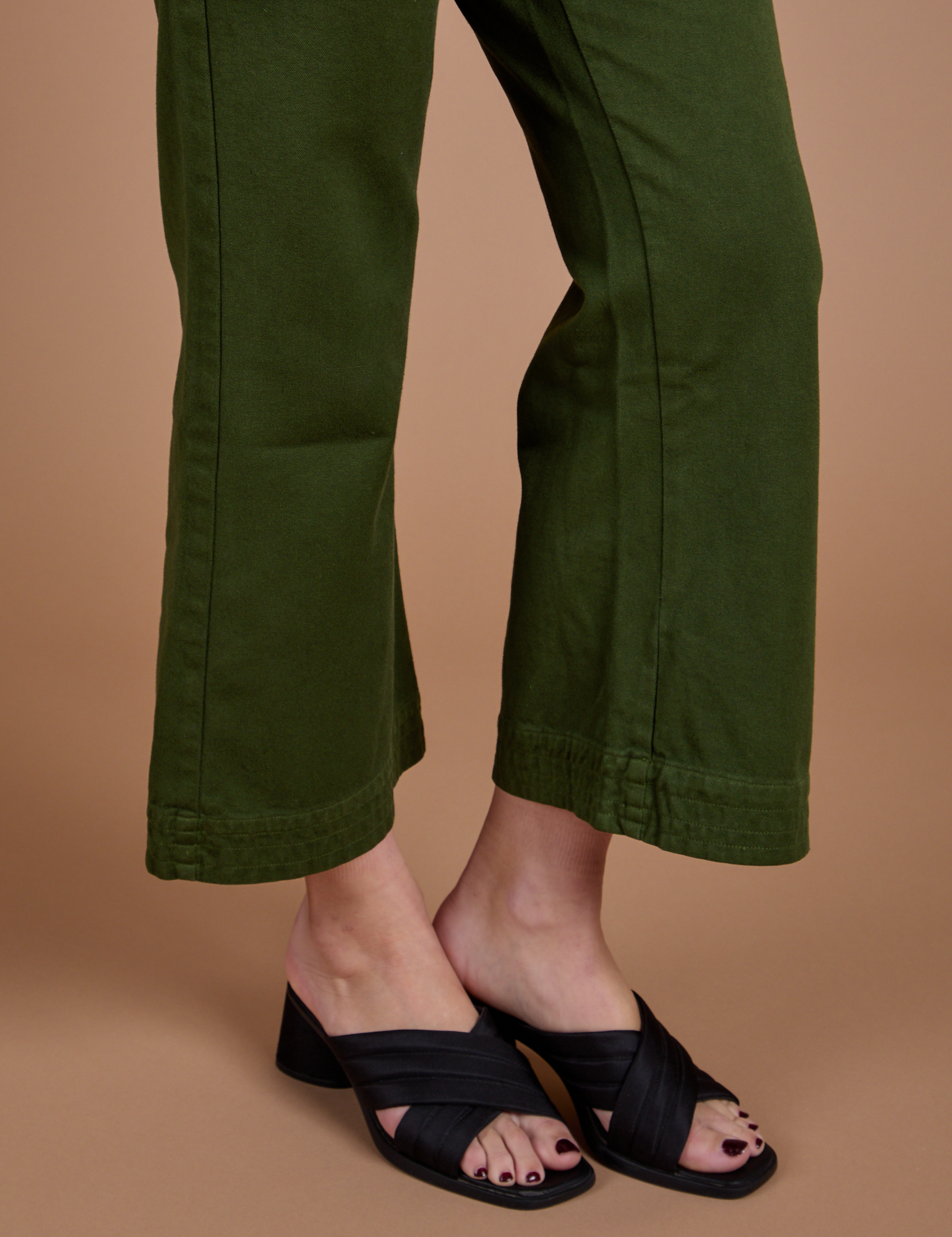 Organic Action Pants - Evergreen