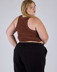 Porthole Tank - Fudgesicle Brown