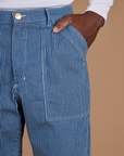 Railroad Denim Work Pants - Natural